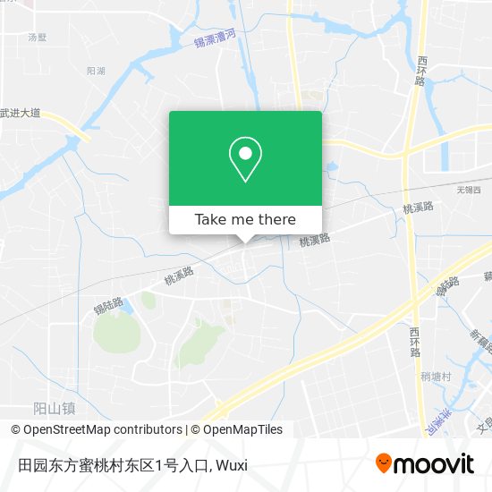 田园东方蜜桃村东区1号入口 map