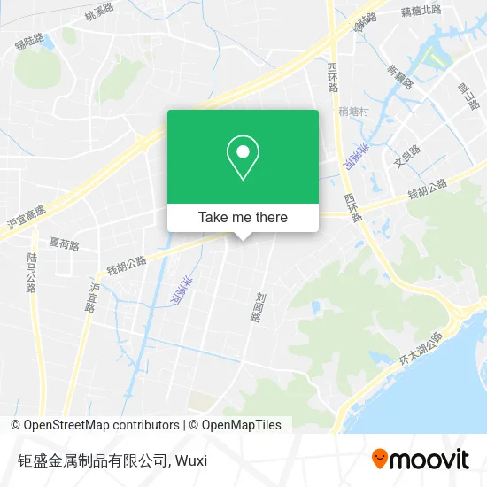 钜盛金属制品有限公司 map