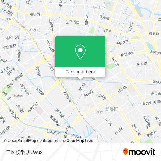 二区便利店 map