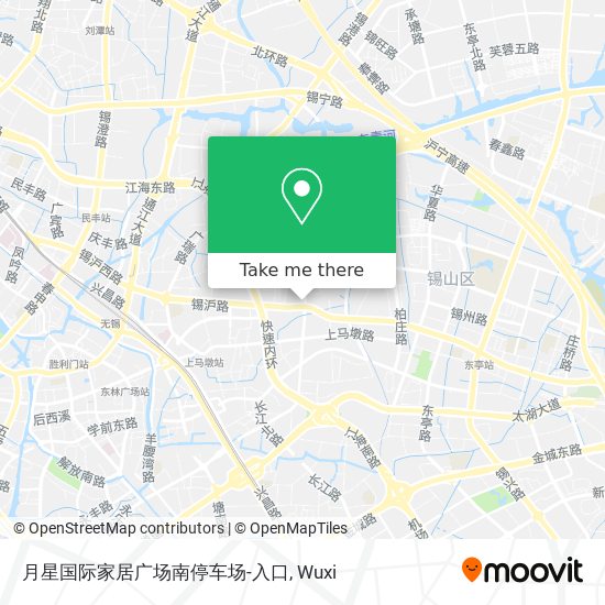 月星国际家居广场南停车场-入口 map