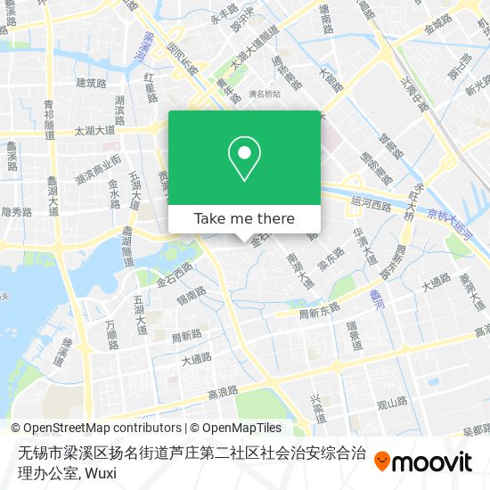 无锡市梁溪区扬名街道芦庄第二社区社会治安综合治理办公室 map