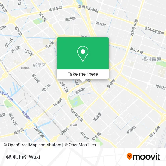 锡坤北路 map