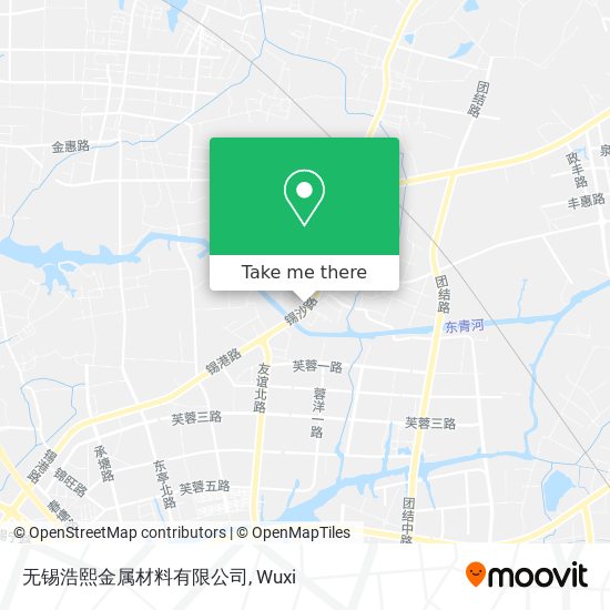 无锡浩熙金属材料有限公司 map