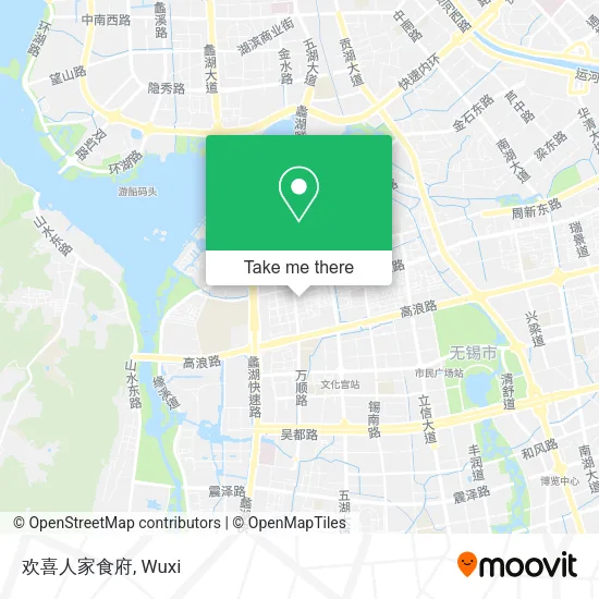 欢喜人家食府 map