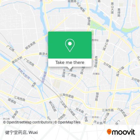 健宁堂药店 map