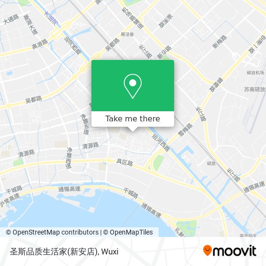 圣斯品质生活家(新安店) map