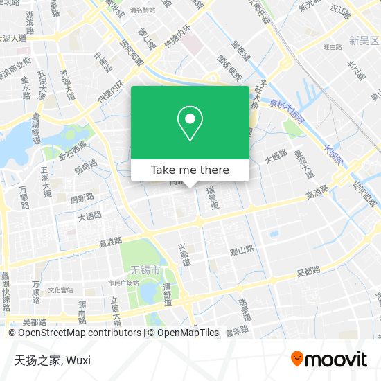 天扬之家 map