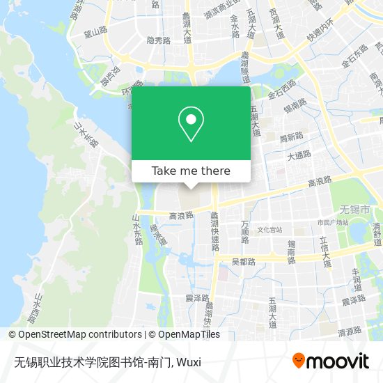 无锡职业技术学院图书馆-南门 map