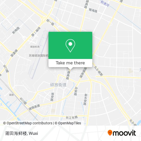 莆田海鲜楼 map