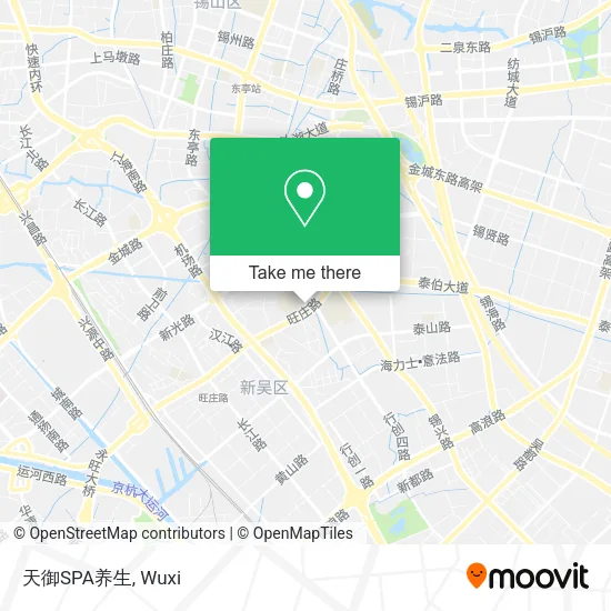 天御SPA养生 map