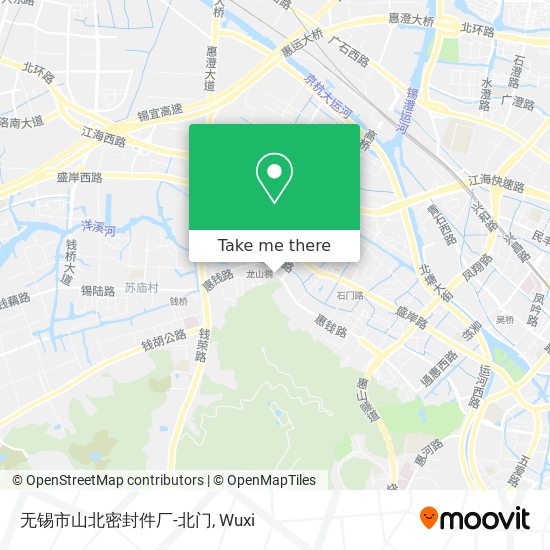 无锡市山北密封件厂-北门 map
