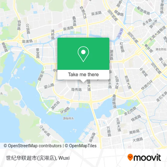 世纪华联超市(滨湖店) map