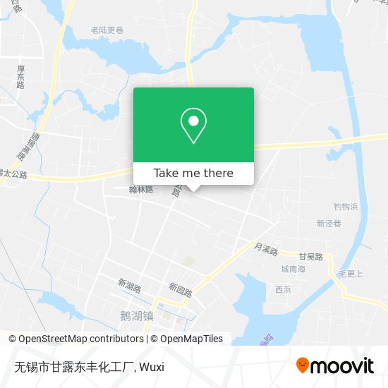 无锡市甘露东丰化工厂 map