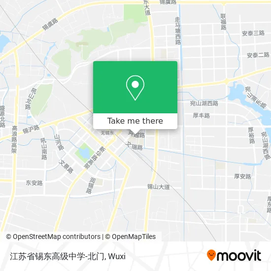 江苏省锡东高级中学-北门 map