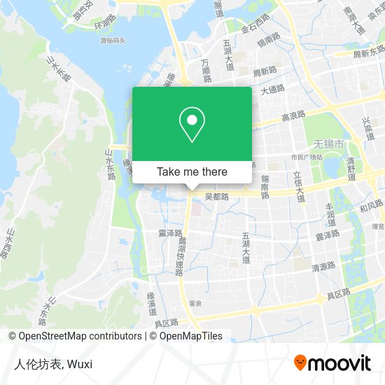人伦坊表 map
