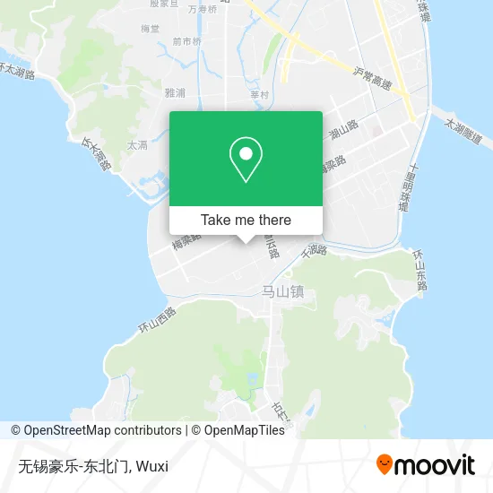 无锡豪乐-东北门 map