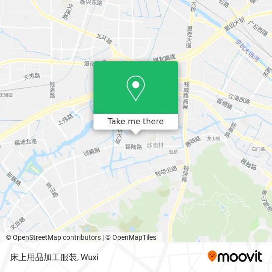 床上用品加工服装 map