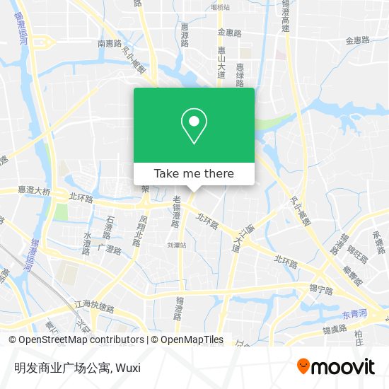 明发商业广场公寓 map