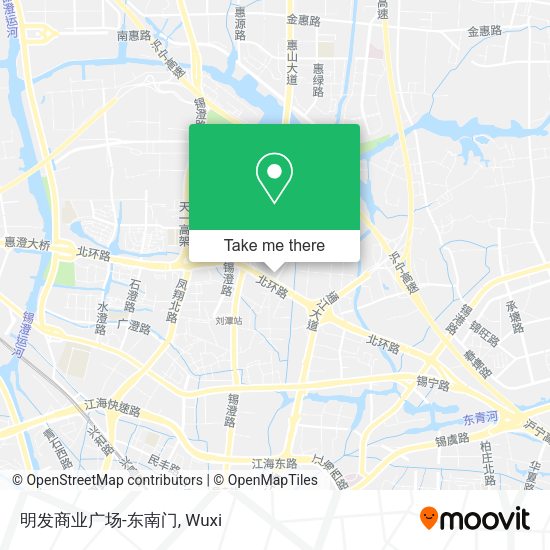 明发商业广场-东南门 map