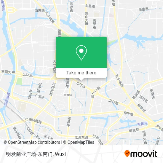 明发商业广场-东南门 map