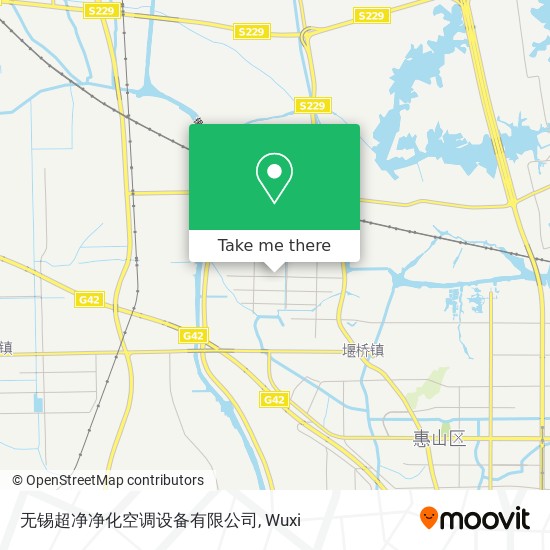 无锡超净净化空调设备有限公司 map