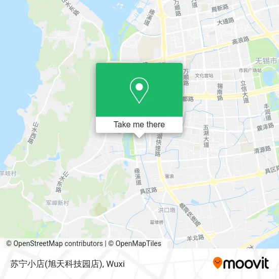 苏宁小店(旭天科技园店) map