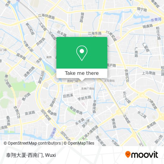 泰翔大厦-西南门 map
