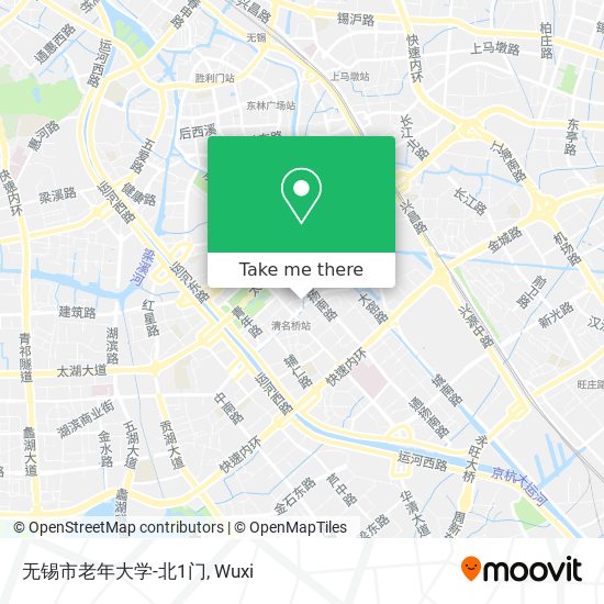无锡市老年大学-北1门 map