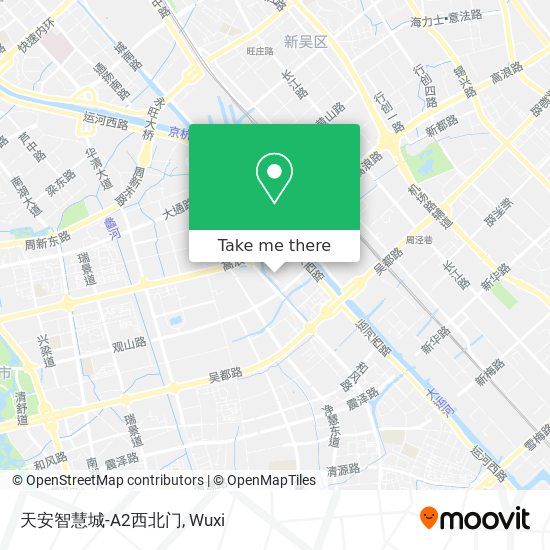 天安智慧城-A2西北门 map