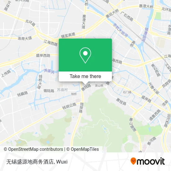 无锡盛源地商务酒店 map