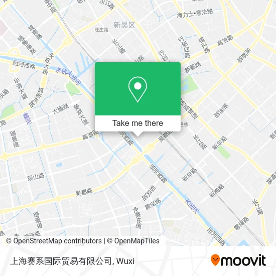 上海赛系国际贸易有限公司 map