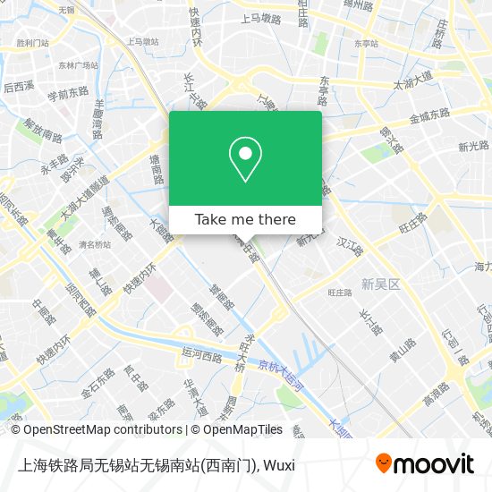上海铁路局无锡站无锡南站(西南门) map