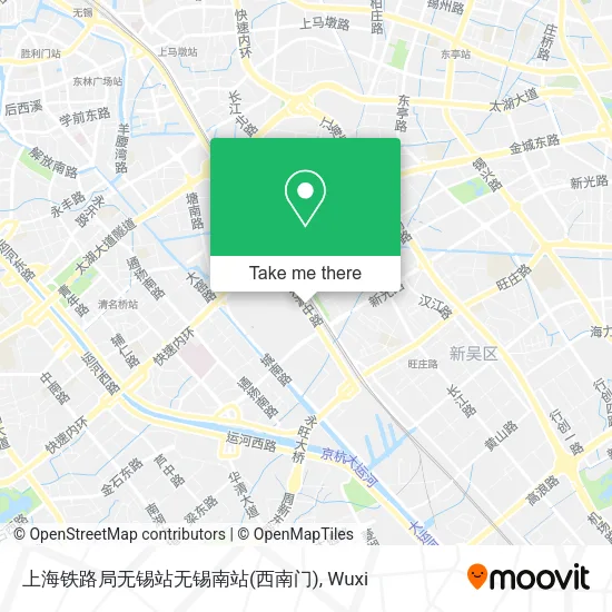 上海铁路局无锡站无锡南站(西南门) map