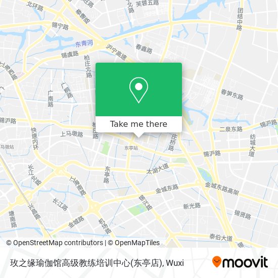 玫之缘瑜伽馆高级教练培训中心(东亭店) map
