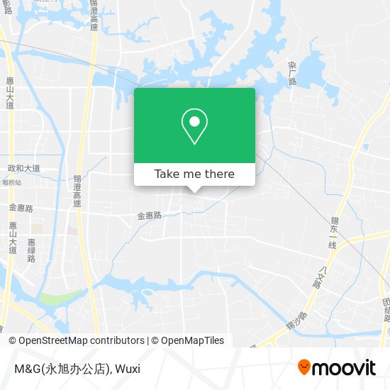 M&G(永旭办公店) map