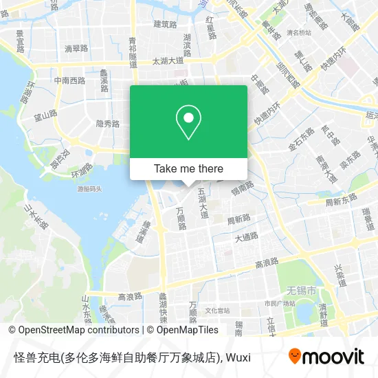 怪兽充电(多伦多海鲜自助餐厅万象城店) map