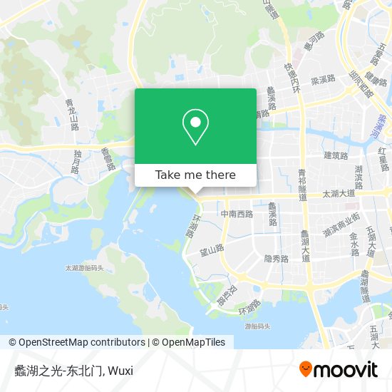 蠡湖之光-东北门 map