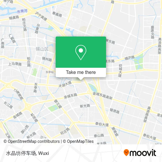 水晶坊停车场 map
