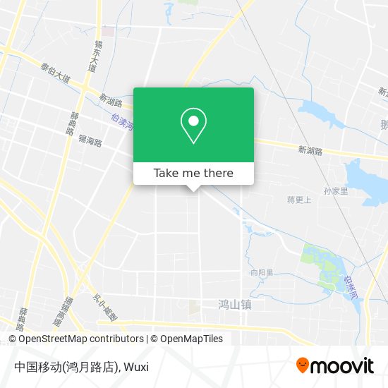 中国移动(鸿月路店) map