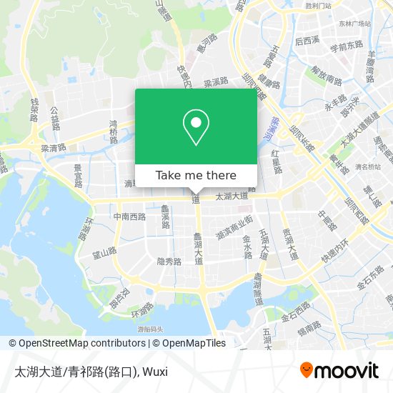 太湖大道/青祁路(路口) map