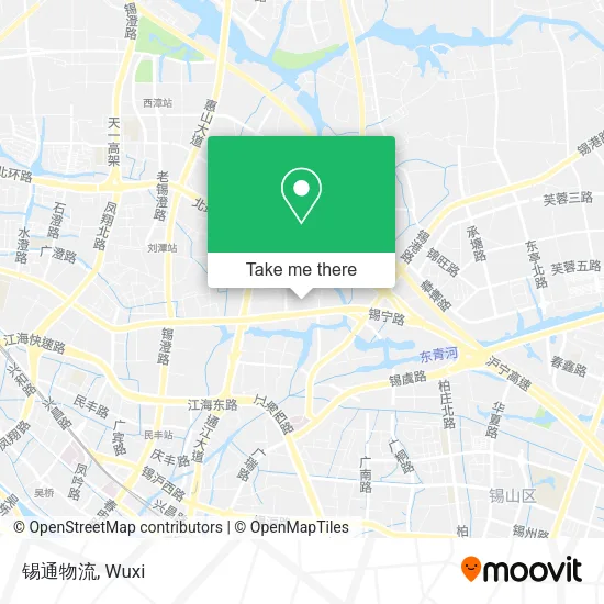 锡通物流 map