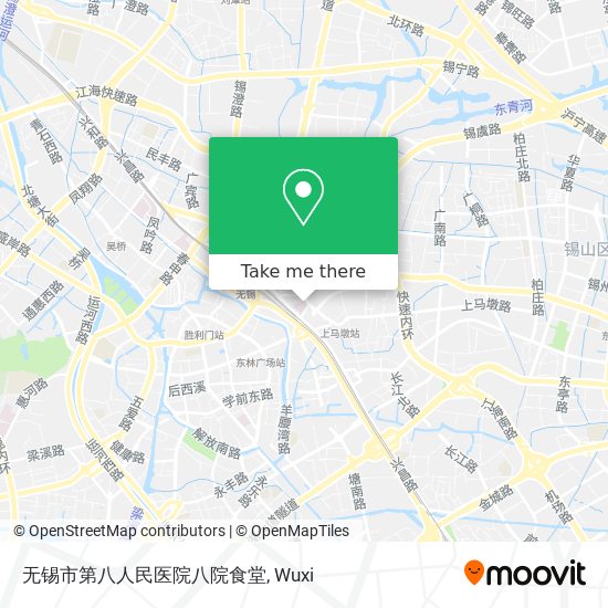 无锡市第八人民医院八院食堂 map