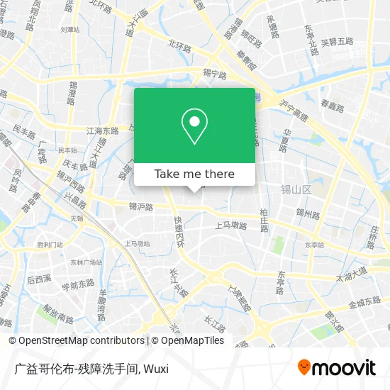 广益哥伦布-残障洗手间 map