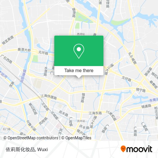依莉斯化妆品 map
