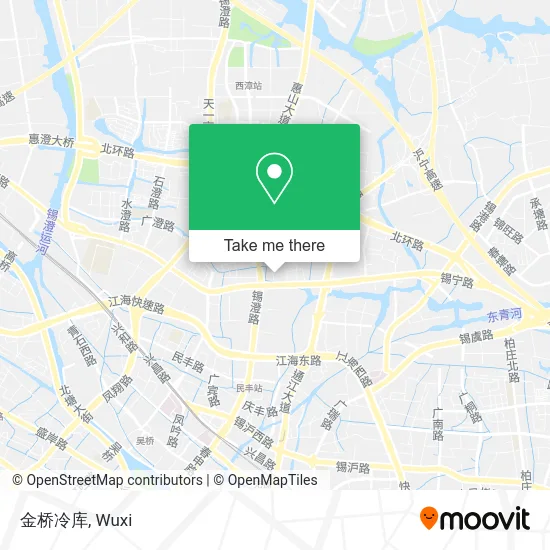 金桥冷库 map