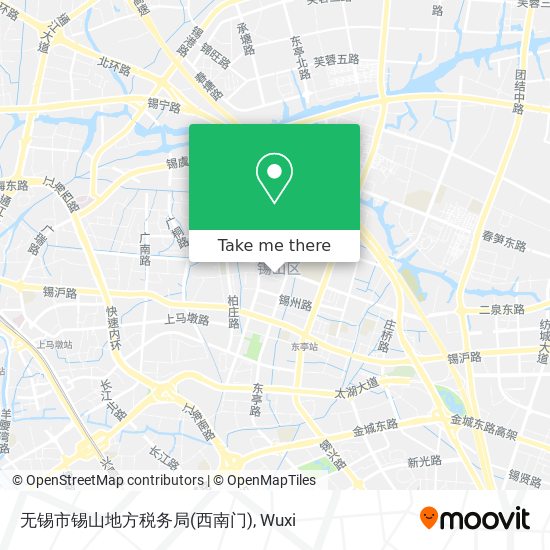 无锡市锡山地方税务局(西南门) map