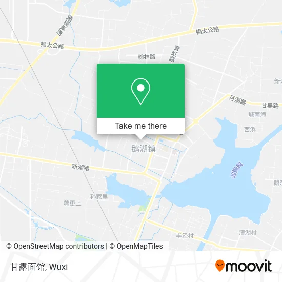 甘露面馆 map