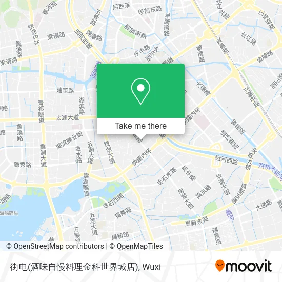 街电(酒味自慢料理金科世界城店) map