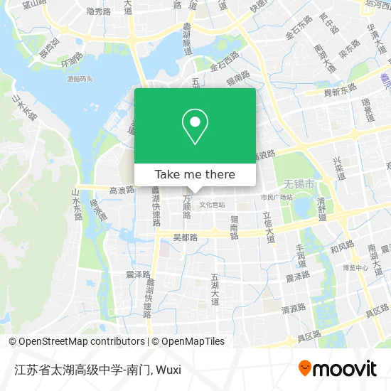 江苏省太湖高级中学-南门 map