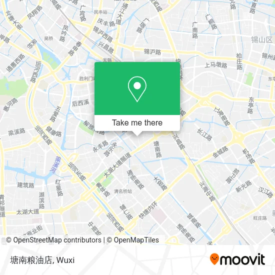 塘南粮油店 map